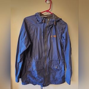 Columbia Fall Jacket Size Medium leather patches Women’s M